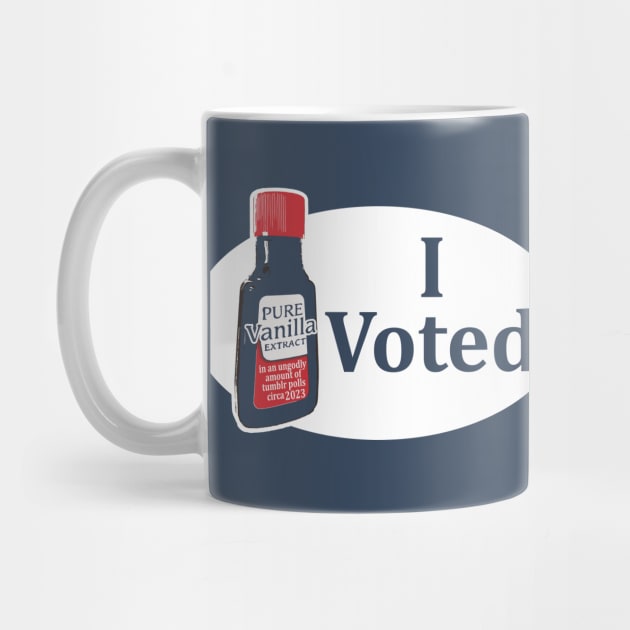 (I) Voted For Vanilla by MortalMerch